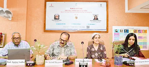 Dr Khera said the book effectively makes complex policy debates accessible to a wider readership while insisting on normative foundations of social security.