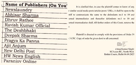 MIB sent notices to a broader array of journalists, media outlets, and content creators.
