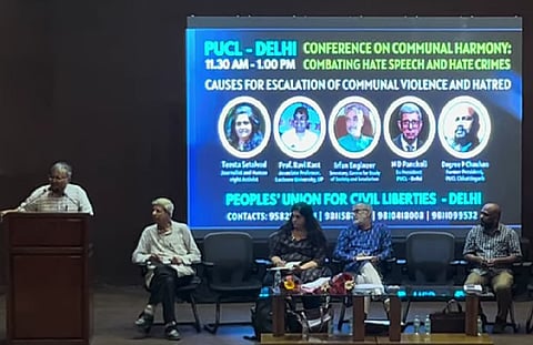 Prof Ravikant stated that while riots up to the 1990s often saw Hindus and Muslims clashing, what followed was different.