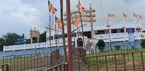 It was on October 14, 1956, that Dr. B.R. Ambedkar, along with over 3.8 lakh of his followers, embraced Buddhism at this very site, marking a monumental revival of the faith in India and a powerful stand against caste discrimination.