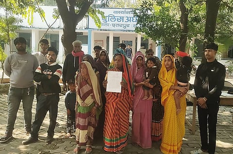 The legal title to this land is currently sub-judice, pending a decision in the court of the Upper Collector and SDM of Bada Malhera.