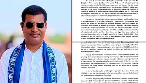 Activists claim that his real offense was championing Ambedkarite ideals against campus discrimination.