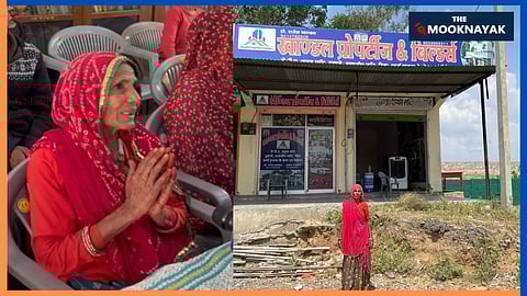 Santra Devi inherited two bighas of government-allotted arid land in the 1970s, which sustained her family until her husband's death in 2013, after which village leaders harassed her with casteist slurs and burned her hut in 2015 to force her off the property, leading her to seek legal protection that was repeatedly denied.