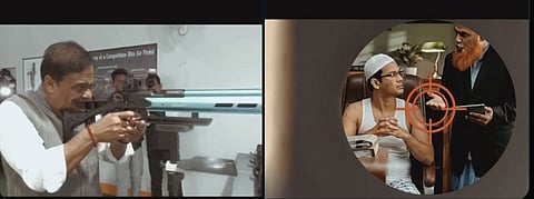 The video, captioned "point blank shot," combined footage of Assam Chief Minister Himanta Biswa Sarma handling rifles (from real events) with AI-generated images depicting point-blank shots at individuals portrayed as Muslims.