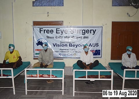 कोरोना की विभीषिका के मध्य 250 नेत्र रोगियों का सफल ऑपरेशन