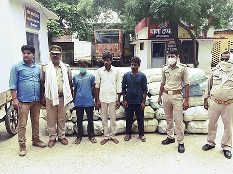 Aligarh Police Bust Drug Ring, A Whopping Eleven Quintals Of Cannabis Seized