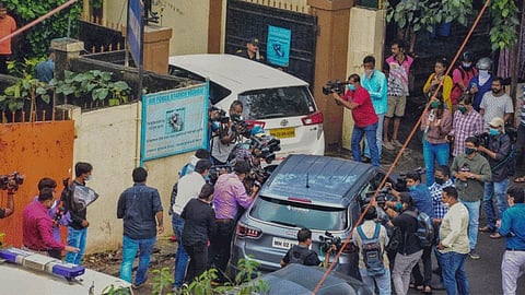 Narcotics Control Bureau Teams Search Residence Of Rhea Chakraborty, Samuel Miranda