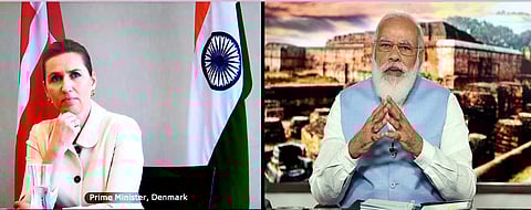PM Modi, Danish Premier Mette Frederiksen Hold Virtual Bilateral Summit