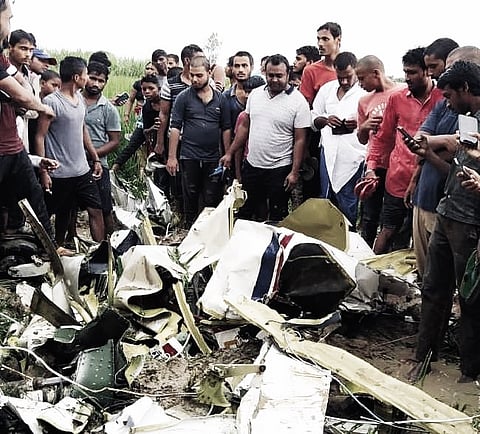 Two-Seater Plane Crashes In UP's Azamgarh, 24-Year-old Pilot Killed