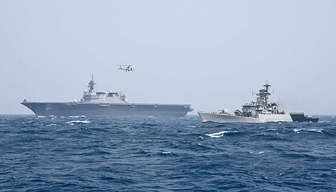 Indo-Japanese Bilateral Maritime Exercise Commences Off West Coast Of India