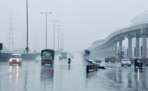 Heavy Rains, Chilly Winds In Uttar Pradesh Add To The Winter Bite