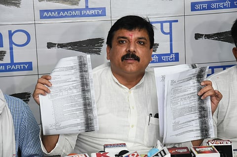 योगी सरकार ने कांग्रेस को भी घोटालों और भ्रष्टाचार में पीछे छोड़ दिया- संजय सिंह