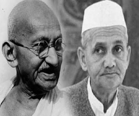 नेताओं की सियासत से आक्रोश-आंदोलनों के बीच पीछे छूटते बापू और शास्त्री के विचार