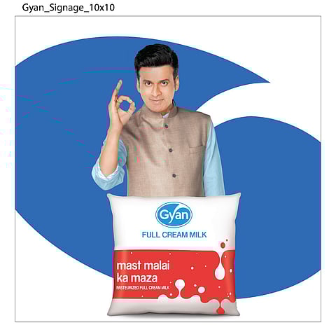 Gyan Dairy Associates With Bollywood Actor Manoj Bajpai For Its Foray Into Kanpur