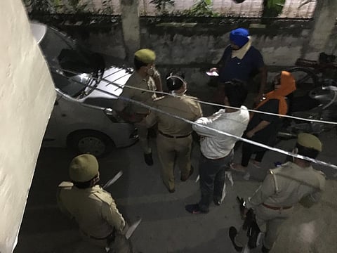 Photo Of Police Action, Tweeted By AAP