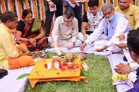 Ground Breaking Of 100 Bedded New ESIC Hospital At Bareilly