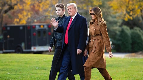 Donald Trump's 14-Year-Old Son Barron Was Also Infected By Coronavirus