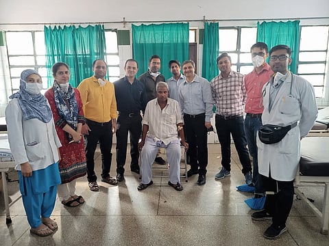 24-kg Tumour Removed From Man's Abdomen At JNMC, Aligarh Muslim University