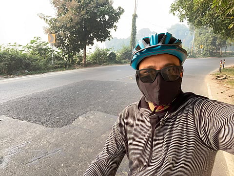 Kanpur Commissioner Pedals On City Roads For 'Reality Check' Of 'Repair And Restoration Work'