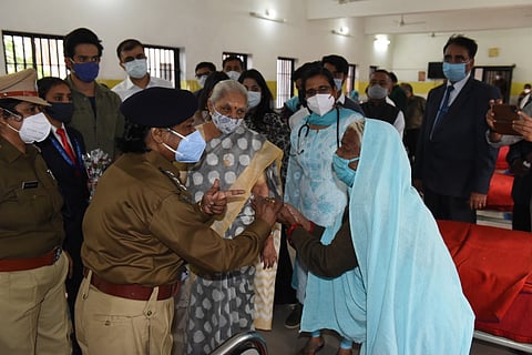 UP Governor Spends Time On Her Birthday With Women Prison Inmates, Their Kids