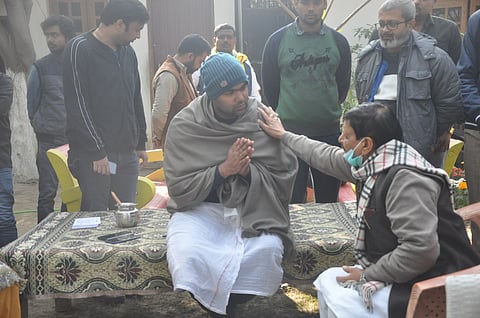 Shivpal Yadav Meets Family of Murdered Trader Leader, Raps Government