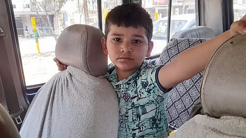 Kid Loses Way To Home, Ghaziabad Police Safely Hand Him Over To Worried Parents