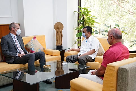 Swiss Ambassador Meets Arvind Kejriwal, Pats Delhi Government For Innovative COVID Management