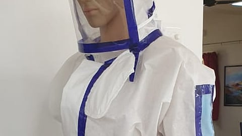 Full Body PPE With Filtered Air-
Circulation Developed By Mysuru-Based Manufacturing Unit