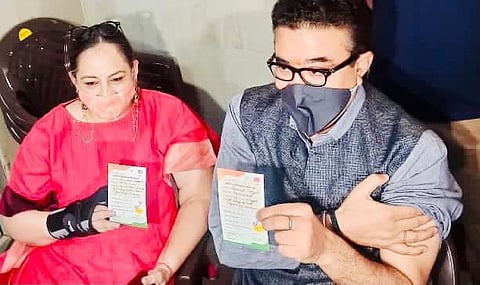 Bureaucrat Navneet Sehgal Takes First Shot Of COVID Vaccine, Urges Eligible People To Do The Same