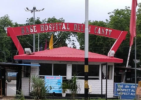 Base Hospital At Delhi Cantt Converted Into Pure COVID Facility For Retired And Serving Defence Personnel