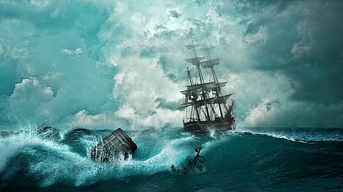 COVID 19, The Second Devastating Wave: Boats In A Storm