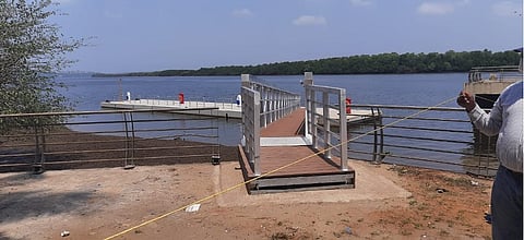 Concrete Floating Jetty Inaugurated In Old Goa