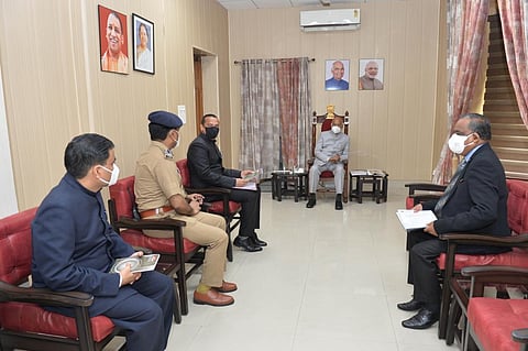 President Kovind Shows Keen Interest In Development Of Kanpur, Officials Brief Him On Various Projects