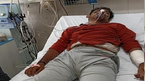 मथुरा में सिपाही ने थाने में काटी हाथ की नस, थानाध्यक्ष और मुंशी पर लगाए गंभीर आरोप