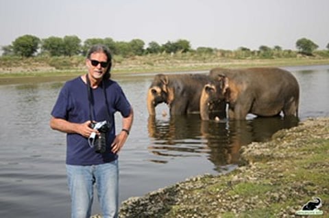 German Envoy Spends Day At Elephant Conservation Camp And Care Centre In Mathura