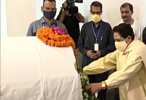 BSP Supremo Mayawati Pays Tributes To Kalyan Singh