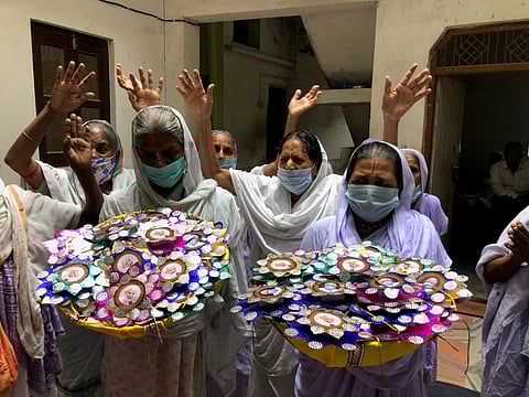 Vrindavan Widows Send 251 Rakhi To PM Modi