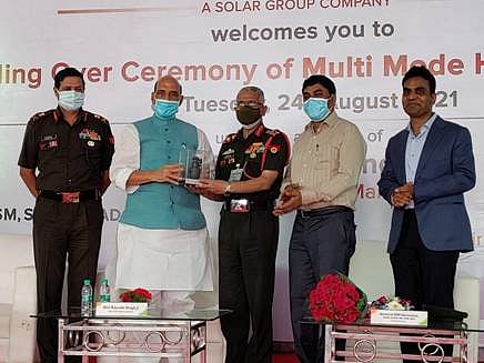 First Batch Of Multi-Mode Hand Grenades Handed Over To The Indian Army