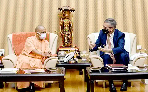 British High Commissioner Calls On UP Chief Minister