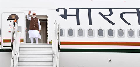 PM Modi Leaves For Us, To Meet Biden-Kamala Harris
