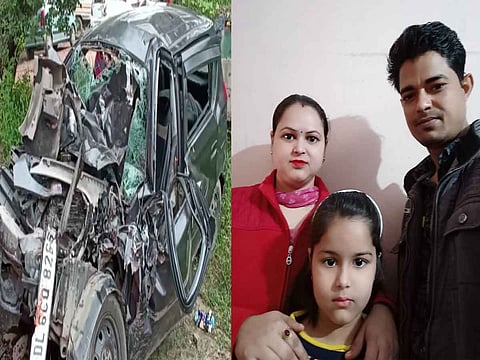 Five Of A Family Killed In Ghaziabad Road Mishap