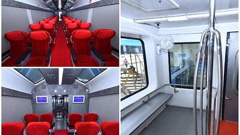 Hirakhand Express With Modern Linke-Hofmann-Busch Coaches Flagged Off From Bhubaneshwar