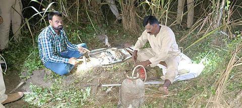 Illegal Arms Making Unit Operating From A Sugarcane Field In Shahjahanpur Unearthed, Two Arrested
