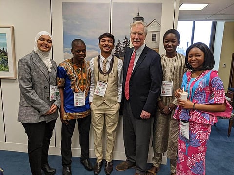 Thanks To An Alumni, 11th Grader From AMU’s STS School To Graduate From Madison East High School, USA