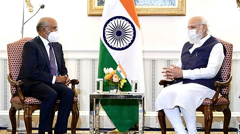 PM Modi Meets Adobe CEO Shantanu Narayen