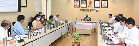 राज्यपाल ने चौधरी चरण सिंह विश्वविद्यालय का नैक मूल्यांकन हेतु प्रस्तुतीकरण देखा