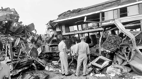 Nine Killed In Head-On Collision Between Tourist Bus And A Truck In Barabanki