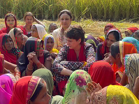 Priyanka Gandhi Kicks Off Pratigya Yatra From Barabanki, Interacts With Women, Makes Important Announcements