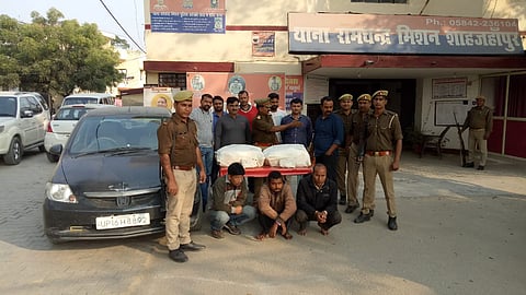Drug Smuggling Gang Busted By STF In Shahjahanpur, Charas Worth Rs 120 Crore Seized