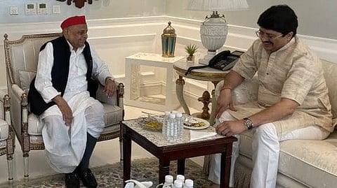 Raghuraj Pratap Singh Meets Mulayam, Says Nothing Political About It